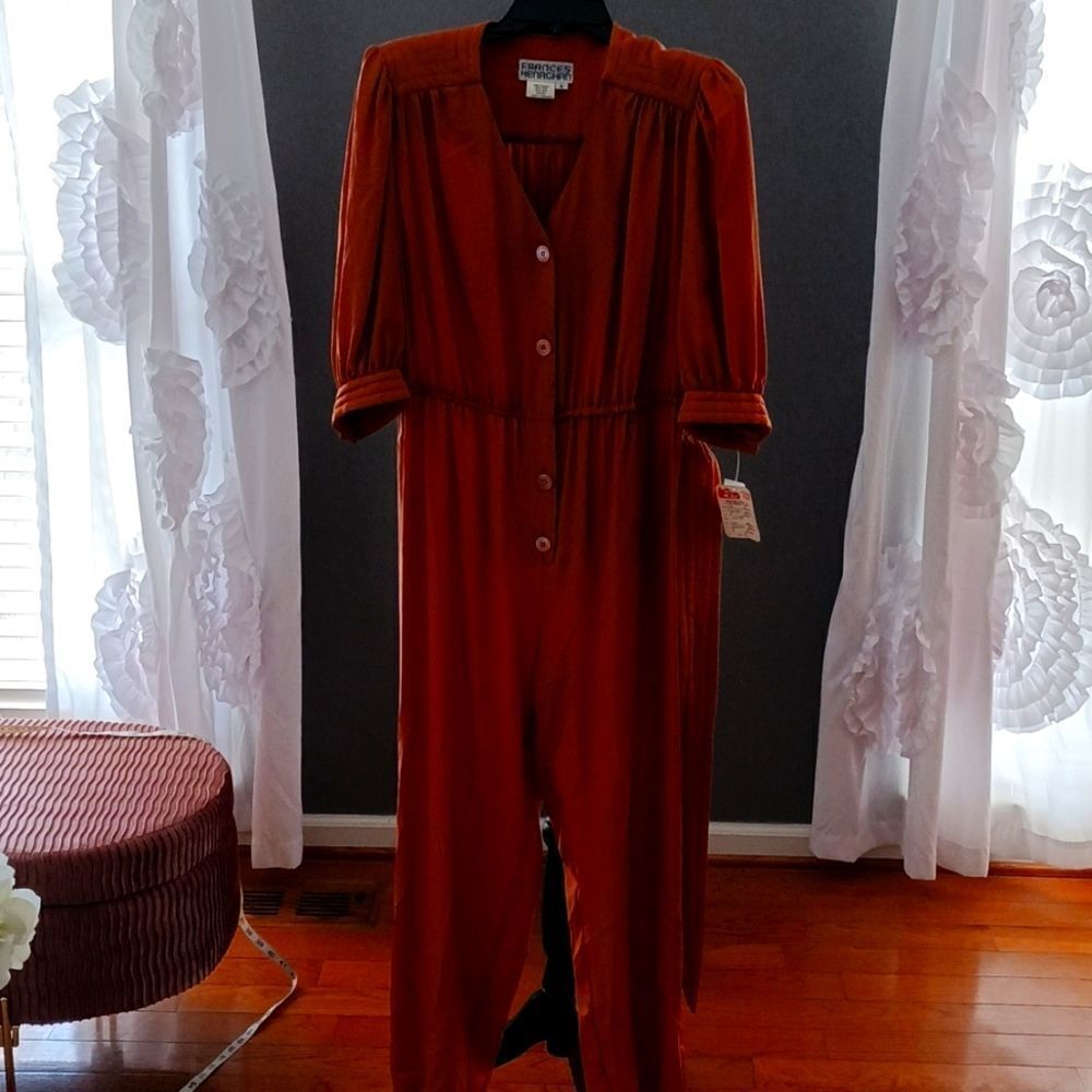 Vintage Frances Henaghan jumpsuit sz 8